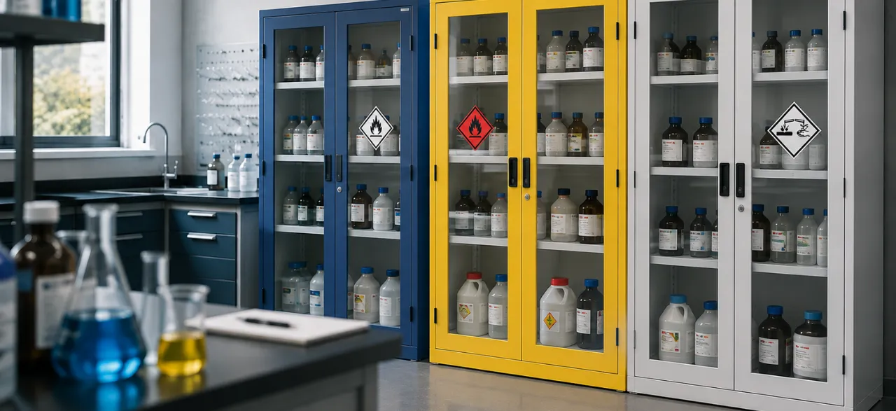How to Choose the Right Safety Cabinet for Chemical Storage?