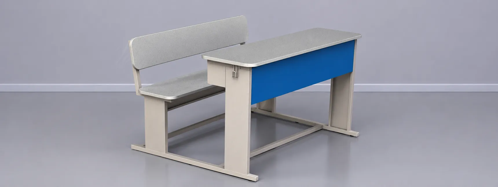 2 Seater Classroom Bench