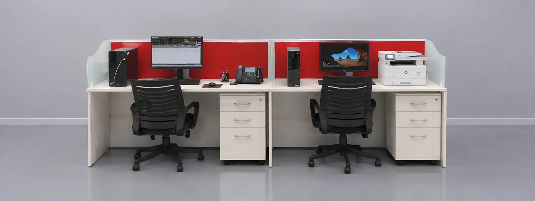 Computer Table With Storage