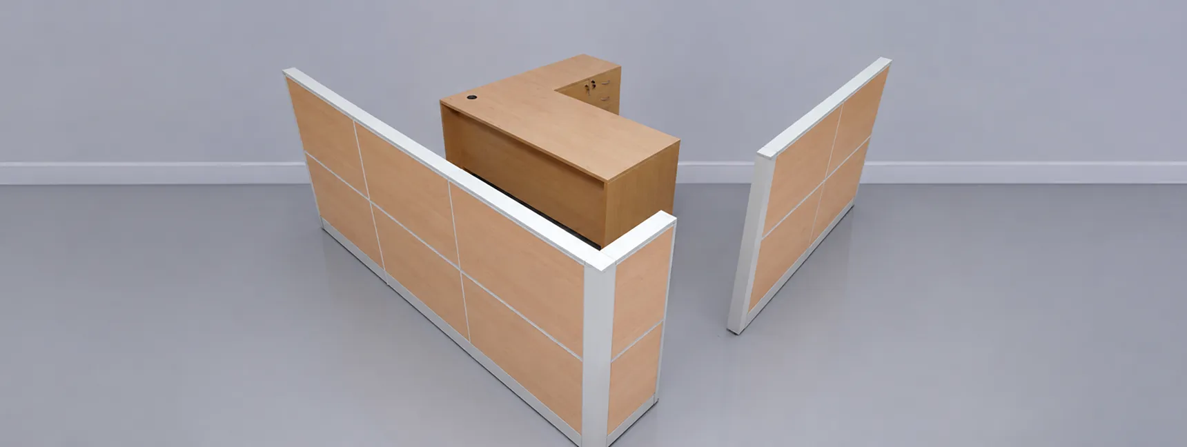 Enclosed Office Workstation