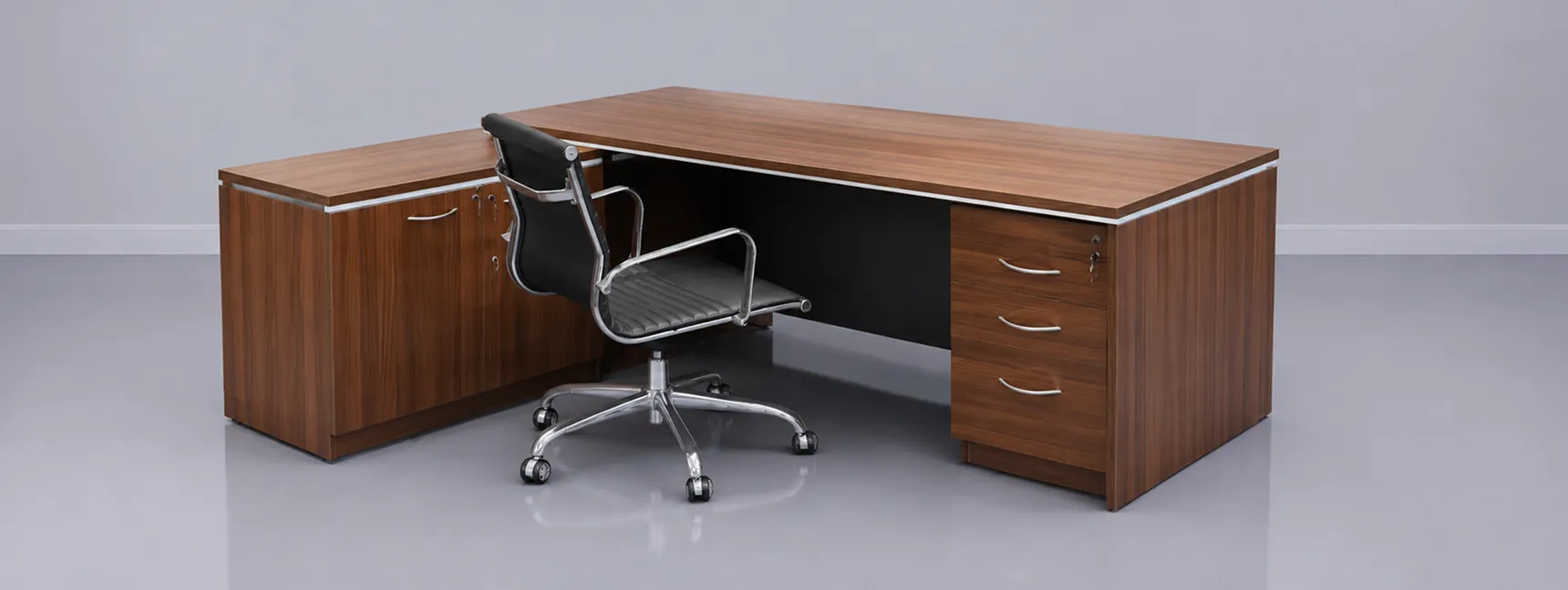 L-Shaped Office Table