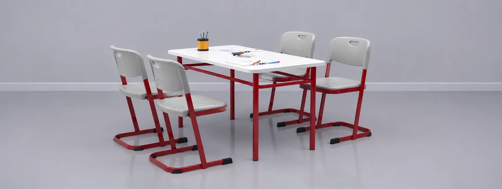 Rectangle Preschool Tables