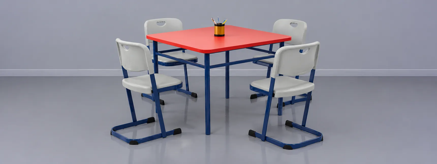 Square Preschool Table Set