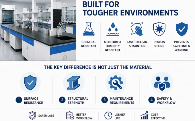 The Key Difference is Not Just the Material