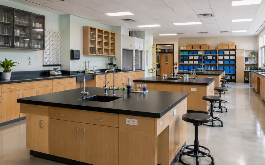 educational lab setup