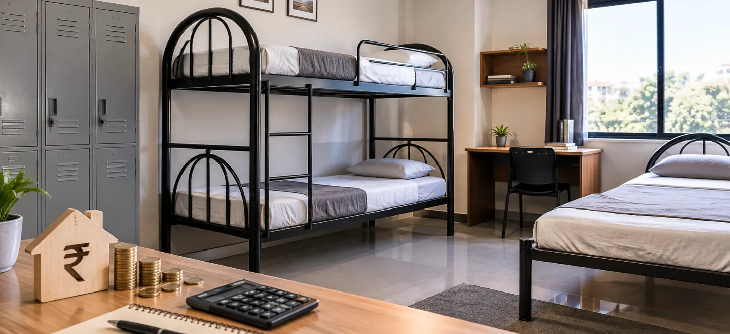 How Much Does Hostel Room Furniture Cost in India?