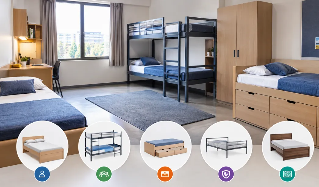 Prioritise Durability when its come to hostel furniture cost