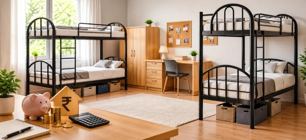 how Much Does Hostel Room Furniture Cost in India