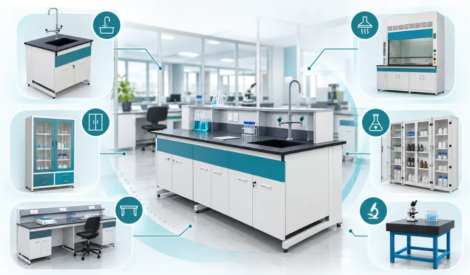 medical research laboratory furniture