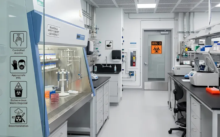 Biosafety levels image